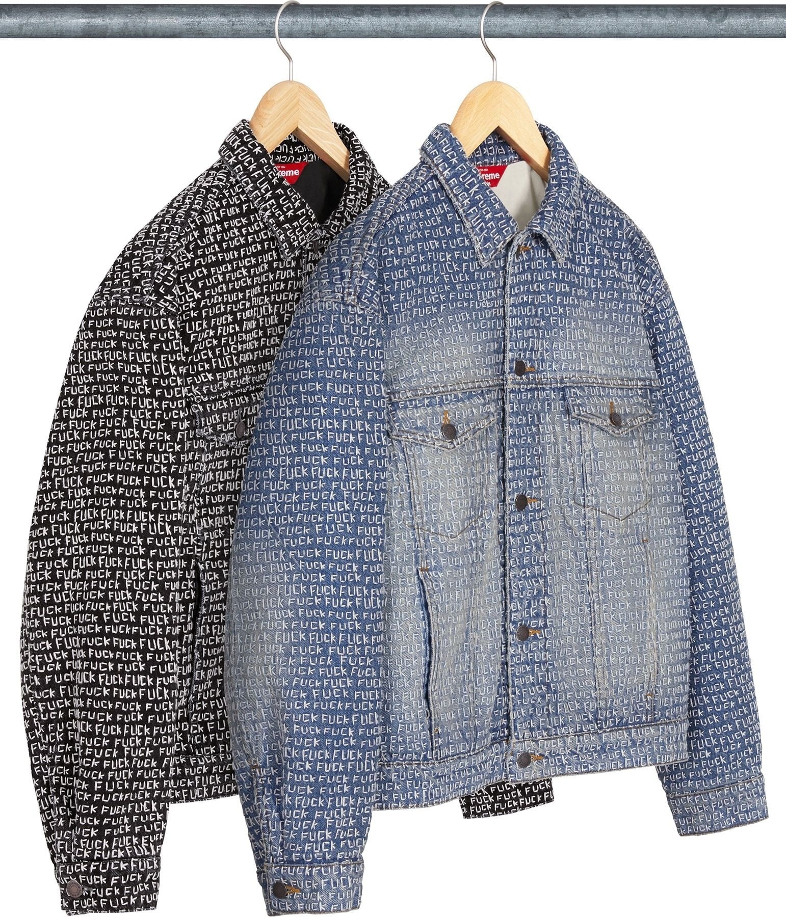 Fuck Stitch Denim Trucker Jacket
